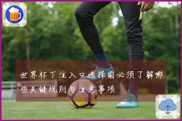 世界杯下注入口选择前必须了解哪些关键规则与注意事项