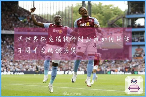 买世界杯竞猜软件时应该如何评估不同平台的优劣势